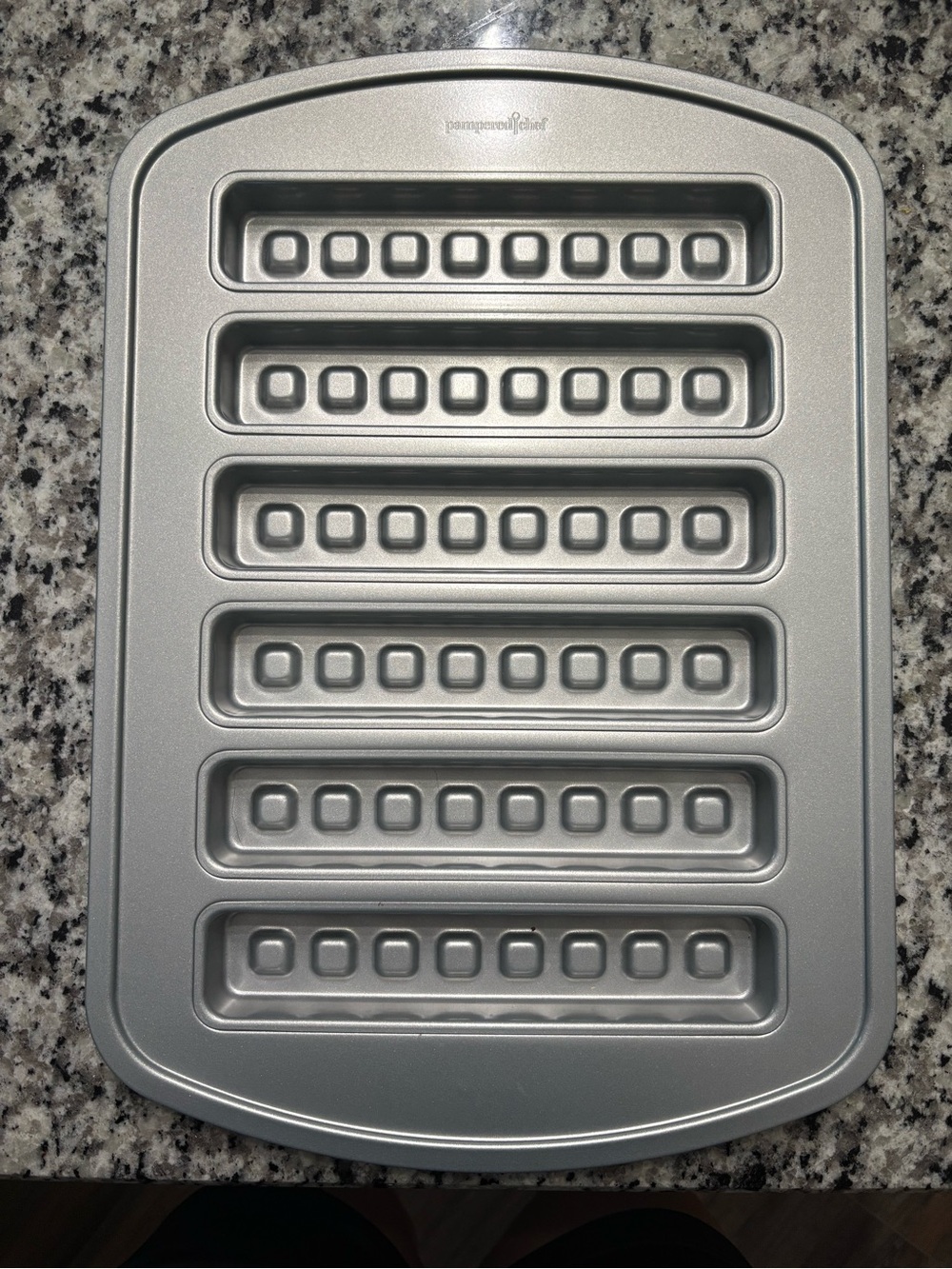 Silver Nonstick waffle stick pan